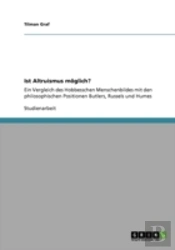Ist Altruismus Moglich?