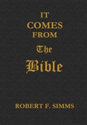 It Comes From The Bible