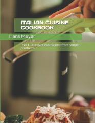 Italian Cuisine Cookbook