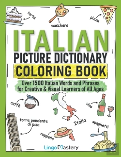 Bertrand.pt - Italian Picture Dictionary Coloring Book