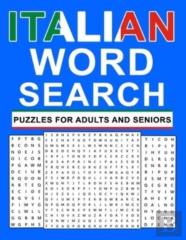 Italian Word Search Puzzles For Adults And Seniors