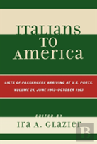 Italians To America, June 1903 - October 1903