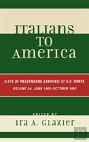 Italians To America, June 1903 - October 1903