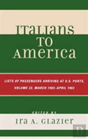 Italians To America, March 1903 - April 1903