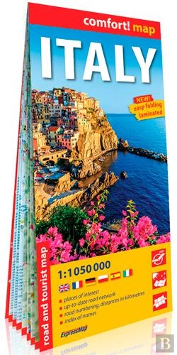 Bertrand.pt - Italie 1/1m050 (Ang) (Carte Grand Format Laminee)