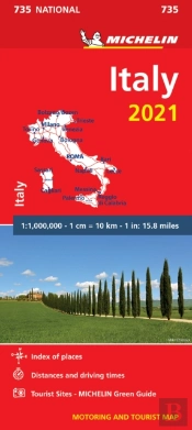Italy 2021 - Michelin National Map 735