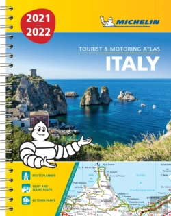 Bertrand.pt - Italy - Tourist And Motoring Atlas 2021 (A4-Spiral)