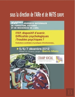 Bertrand.pt - Itep, Dispositif D'Avenir ; Difficultés Psychologiques / Troubles Psychiques ?