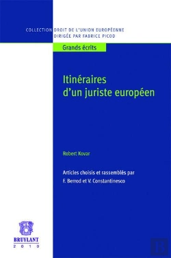 Bertrand.pt - Itineraire D'Un Juriste Europeen