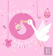 It'S A Girl! Baby Shower Guest Book: Bab
