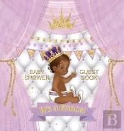 It'S A Prince! Baby Shower Guest Book: C