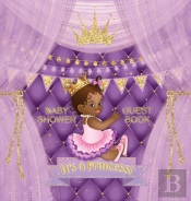 It'S A Princess! Baby Shower Guest Book: