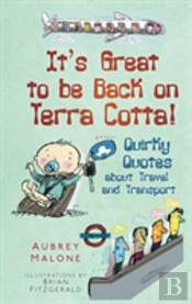 It'S Great To Be Back On Terra Cotta!
