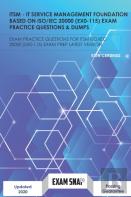 Itsm - It Service Management Foundation Based On Iso/Iec 20000 Exam Practice Questions & Dumps
