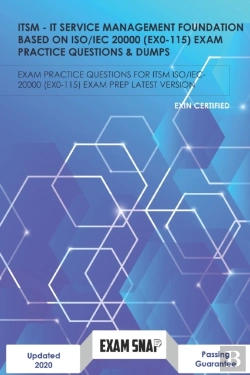 Bertrand.pt - Itsm - It Service Management Foundation Based On Iso/Iec 20000 Exam Practice Questions & Dumps