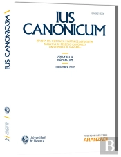 Ius Canonicum. (Vol 52, Nº 104) 2012