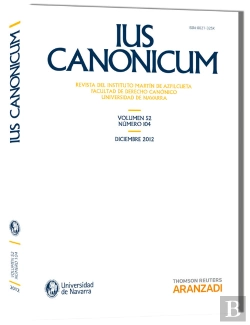 Bertrand.pt - Ius Canonicum. (Vol 52, Nº 104) 2012