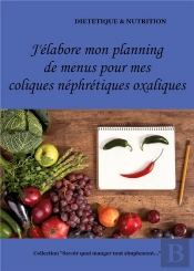 J Elabore Mon Planning De Menus Pour Mes Coliques Nephretiques Oxaliques