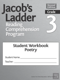 Bertrand.pt - Jacob'S Ladder Reading Comprehension Program
