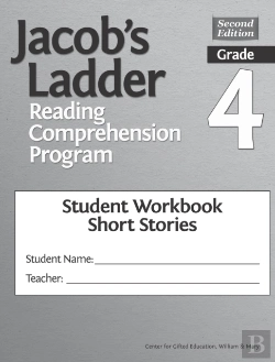 Bertrand.pt - Jacob'S Ladder Reading Comprehension Program