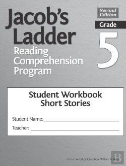 Bertrand.pt - Jacob'S Ladder Reading Comprehension Program