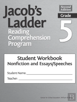 Bertrand.pt - Jacob'S Ladder Reading Comprehension Program