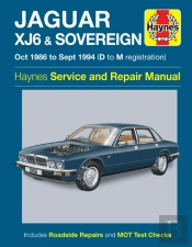 Jaguar Xj6 & Sovereign (Oct 86 - Sept 94) Haynes Repair Manual