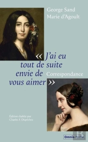 'J'Ai Eu Tout De Suite Envie De Vous Aimer' : Correspondance