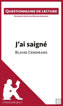 Bertrand.pt - J'Ai Saigné De Blaise Cendrars