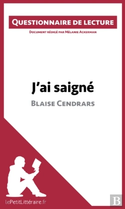 Bertrand.pt - J'Ai Saigné De Blaise Cendrars