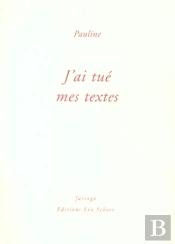 J'Ai Tue Mes Textes