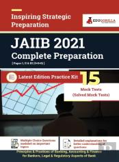 Jaiib 2021 Latest Edition Practice Kit With 15 Mock Tests (Paper I, Ii & Iii)
