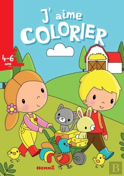 Bertrand.pt - J'Aime Colorier (4-6 Ans) (Ferme)