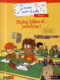 Bertrand.pt - J'Aime Mon Ecole ! Stylos  Billes Et Pat