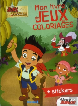 Bertrand.pt - Jake Le Pirate Mon Livre De Jeux Et De Coloriages