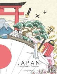 Japan Coloring Book For Grown-Ups 1