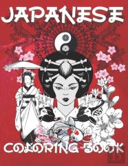 Japanese Coloring Book