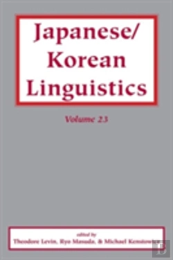 Bertrand.pt - Japanese/Korean Linguistics, Vol. 23