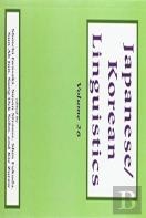Japanese/Korean Linguistics, Vol. 26