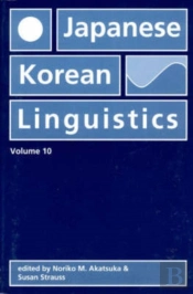 Japanese/Korean Linguistics, Volume 10