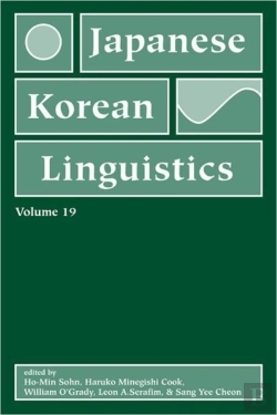 Bertrand.pt - Japanese/Korean Linguistics, Volume 19