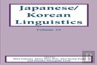 Japanese/Korean Linguistics, Volume 25