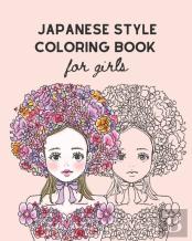 Japanese Style Coloring Book For Girls