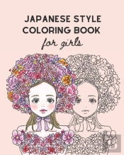 Japanese Style Coloring Book For Girls