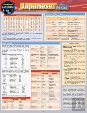 Japanese Verbs
