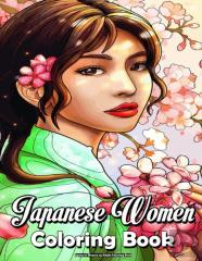 Japanese Women An Adults Coloring Book