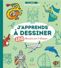 Bertrand.pt - J'Apprends À Dessiner : 100 Dessins En 4 Étapes