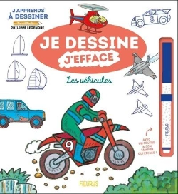 Bertrand.pt - J'Apprends À Dessiner : Je Dessine J'Efface : Les Véhicules