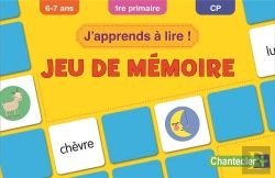 Bertrand.pt - J'Apprends A Lire ! Jeu De Memoire (6-7 A.)