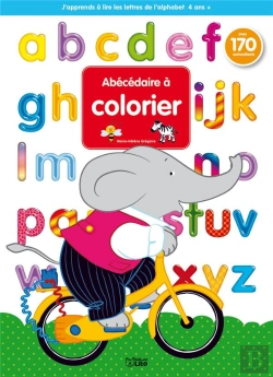 Bertrand.pt - J'Apprends À Lire Les Lettres De L'Alphabet T.1 ; Abécédaire À Colorier
